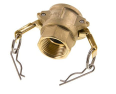 Acoplamiento de latón Camlock DN 25 (1'') Rp 1'' Hembra Tipo D MIL-C-27487
