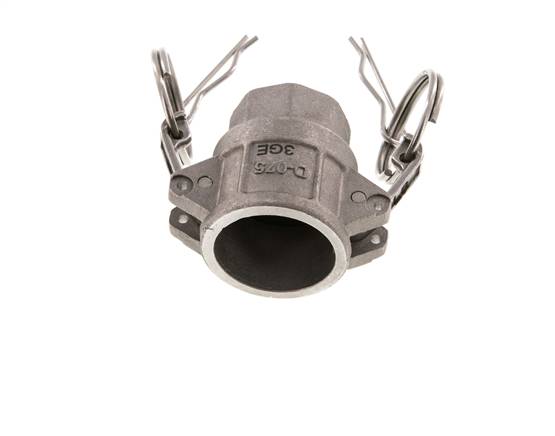 Acoplamiento de aluminio Camlock DN 20 (3/4'') Rp 3/4'' Rosca Hembra Tipo D MIL-C-27487