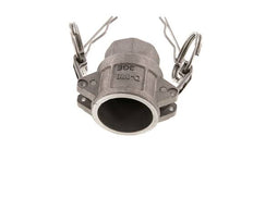 Acoplamiento de aluminio Camlock DN 20 (3/4'') Rp 3/4'' Rosca Hembra Tipo D MIL-C-27487