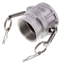 Acoplamiento de aluminio Camlock DN 50 (2'') Rp 2'' Rosca hembra Tipo D MIL-C-27487