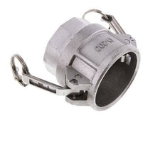 Acoplamiento de aluminio Camlock DN 50 (2'') Rp 2'' Rosca hembra Tipo D MIL-C-27487