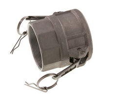 Acoplamiento de aluminio Camlock DN 60 (2 1/2'') Rp 2 1/2'' Rosca Hembra Tipo D MIL-C-27487
