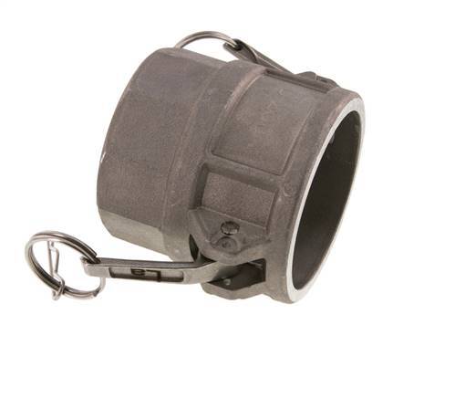 Acoplamiento de aluminio Camlock DN 60 (2 1/2'') Rp 2 1/2'' Rosca Hembra Tipo D MIL-C-27487