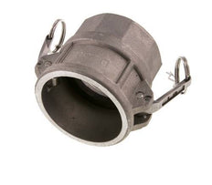 Acoplamiento de aluminio Camlock DN 60 (2 1/2'') Rp 2 1/2'' Rosca Hembra Tipo D MIL-C-27487