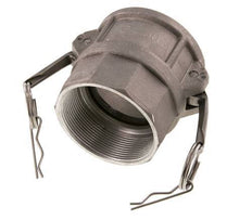 Acoplamiento de aluminio Camlock DN 60 (2 1/2'') Rp 2 1/2'' Rosca Hembra Tipo D MIL-C-27487