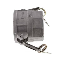 Acoplamiento de aluminio Camlock DN 75 (3'') Rp 3'' Rosca hembra Tipo D MIL-C-27487