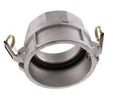 Acoplamiento de aluminio Camlock DN 120 (5'') Rp 5'' Rosca hembra Tipo D MIL-C-27487