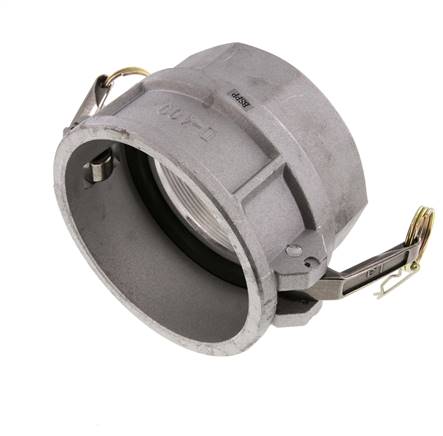 Acoplamiento de aluminio Camlock DN 120 (5'') Rp 5'' Rosca hembra Tipo D MIL-C-27487