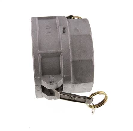 Acoplamiento de aluminio Camlock DN 120 (5'') Rp 5'' Rosca hembra Tipo D MIL-C-27487