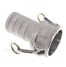 Acoplamiento de aluminio Camlock DN 60 (2 1/2'') Pilar de manguera (63 mm) Tipo C MIL-C-27487