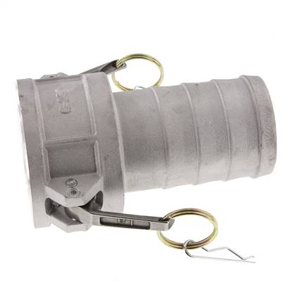 Acoplamiento de aluminio Camlock DN 60 (2 1/2'') Pilar de manguera (63 mm) Tipo C MIL-C-27487