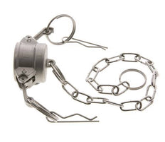 Tapón de acoplamiento de acero inoxidable Camlock DN 20 (3/4'') Tipo DC MIL-C-27487