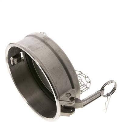 Tapón de acoplamiento de acero inoxidable Camlock DN 140 (6'') Tipo DC MIL-C-27487