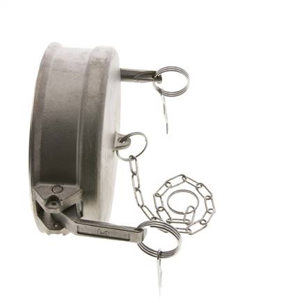 Tapón de acoplamiento de acero inoxidable Camlock DN 140 (6'') Tipo DC MIL-C-27487