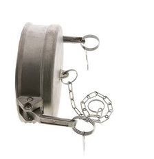 Tapón de acoplamiento de acero inoxidable Camlock DN 140 (6'') Tipo DC MIL-C-27487