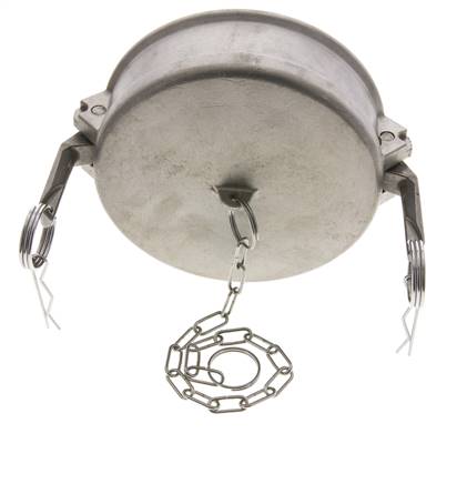 Tapón de acoplamiento de acero inoxidable Camlock DN 140 (6'') Tipo DC MIL-C-27487
