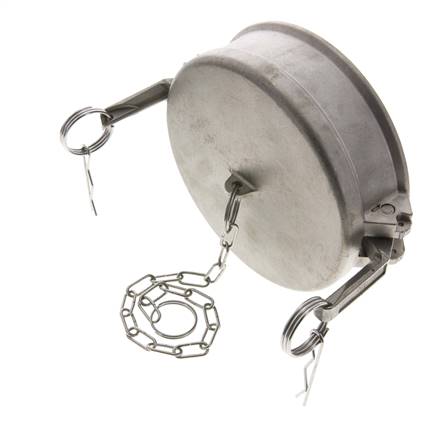 Tapón de acoplamiento de acero inoxidable Camlock DN 140 (6'') Tipo DC MIL-C-27487