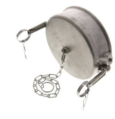 Tapón de acoplamiento de acero inoxidable Camlock DN 140 (6'') Tipo DC MIL-C-27487