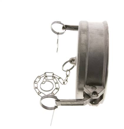 Tapón de acoplamiento de acero inoxidable Camlock DN 140 (6'') Tipo DC MIL-C-27487