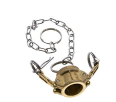 Tapa de extremo de acoplamiento de latón Camlock DN 15 (1/2'') Tipo DC MIL-C-27487