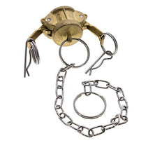 Tapa de extremo de acoplamiento de latón Camlock DN 15 (1/2'') Tipo DC MIL-C-27487