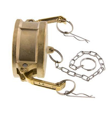 Tapón de acoplamiento de latón Camlock DN 75 (3'') Tipo DC MIL-C-27487
