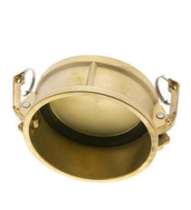 Tapa de extremo de acoplamiento de latón Camlock DN 120 (5'') Tipo DC MIL-C-27487