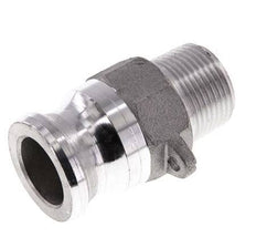 Acoplamiento de aluminio Camlock DN 20 (3/4'') R 3/4'' rosca macho tipo F MIL-C-27487