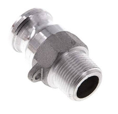 Acoplamiento de aluminio Camlock DN 20 (3/4'') R 3/4'' rosca macho tipo F MIL-C-27487