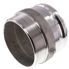 Acoplamiento de aluminio Camlock DN 120 (5'') R 5'' rosca macho tipo F MIL-C-27487