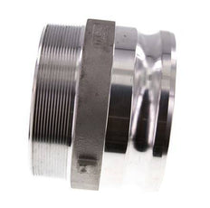Acoplamiento de aluminio Camlock DN 120 (5'') R 5'' rosca macho tipo F MIL-C-27487