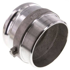 Acoplamiento de aluminio Camlock DN 120 (5'') R 5'' rosca macho tipo F MIL-C-27487
