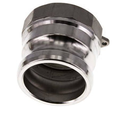 Acoplamiento de acero inoxidable Camlock DN 60 (2 1/2'') Rp 2 1/2'' Rosca Hembra Tipo A MIL-C-27487