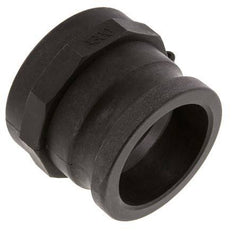 Acoplamiento de polipropileno Camlock DN 75 (3'') Rp 3'' Rosca hembra Tipo A MIL-C-27487