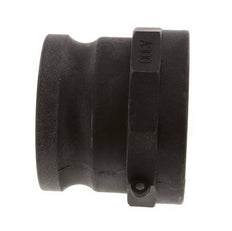 Acoplamiento de polipropileno Camlock DN 75 (3'') Rp 3'' Rosca hembra Tipo A MIL-C-27487