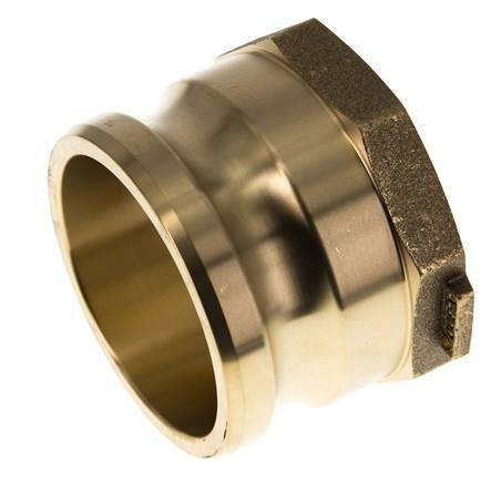 Acoplamiento de latón Camlock DN 75 (3'') Rosca hembra de 3'' Tipo A MIL-C-27487
