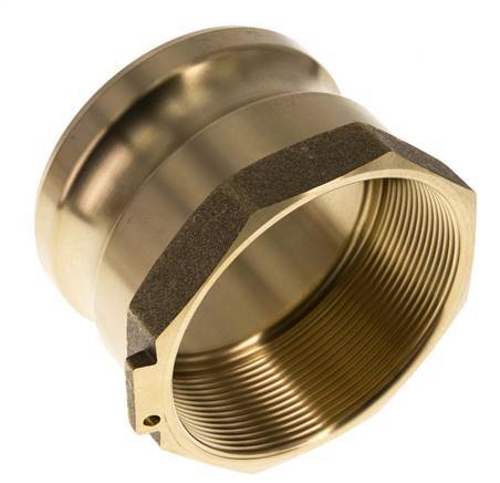 Acoplamiento de latón Camlock DN 75 (3'') Rosca hembra de 3'' Tipo A MIL-C-27487