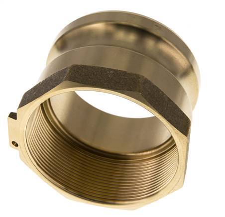 Acoplamiento de latón Camlock DN 75 (3'') Rosca hembra de 3'' Tipo A MIL-C-27487