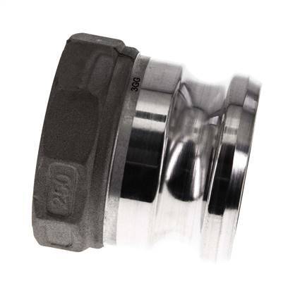 Acoplamiento de aluminio Camlock DN 60 (2 1/2'') Rp 2 1/2'' Rosca Hembra Tipo A MIL-C-27487