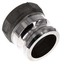 Acoplamiento de aluminio Camlock DN 60 (2 1/2'') Rp 2 1/2'' Rosca Hembra Tipo A MIL-C-27487