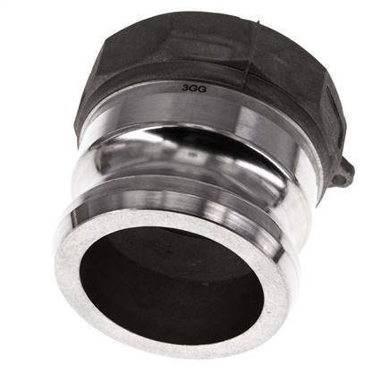 Acoplamiento de aluminio Camlock DN 60 (2 1/2'') Rp 2 1/2'' Rosca Hembra Tipo A MIL-C-27487