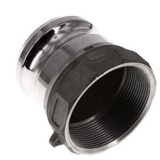 Acoplamiento de aluminio Camlock DN 60 (2 1/2'') Rp 2 1/2'' Rosca Hembra Tipo A MIL-C-27487