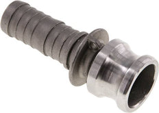 Acoplamiento de acero inoxidable Camlock DN 20 (3/4'') Pilar de manguera (19 mm) Tipo E MIL-C-27487
