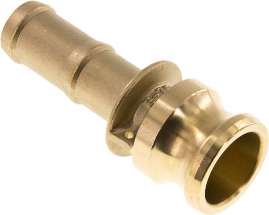 Acoplamiento de latón Camlock DN 20 (3/4'') Pilar de manguera (19 mm) Tipo E MIL-C-27487
