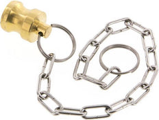 Enchufe de latón Camlock DN 15 (1/2'') Tipo DP MIL-C-27487