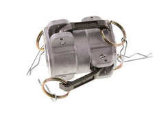 Conector de acoplamiento de aluminio Camlock DN 40 (1 1/2'') para enchufe MIL-C-27487