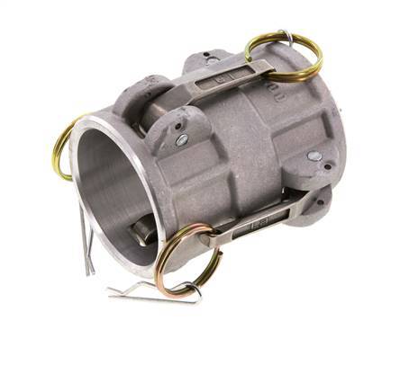 Conector de acoplamiento de aluminio Camlock DN 50 (2'') para enchufe MIL-C-27487