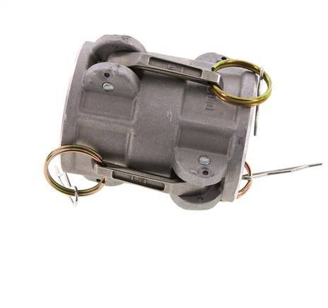 Conector de acoplamiento de aluminio Camlock DN 50 (2'') para enchufe MIL-C-27487