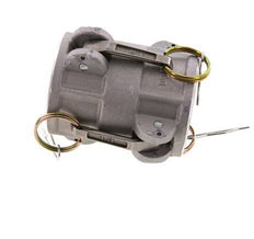 Conector de acoplamiento de aluminio Camlock DN 50 (2'') para enchufe MIL-C-27487