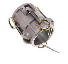Conector de acoplamiento de aluminio Camlock DN 50 (2'') para enchufe MIL-C-27487